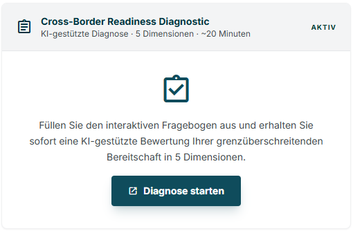 Diagnose und Readiness Assessment